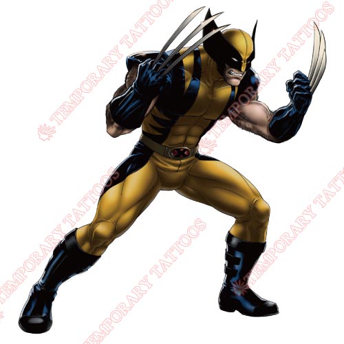 Wolverine Customize Temporary Tattoos Stickers NO.355